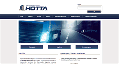 Desktop Screenshot of hotta.com.br