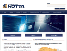 Tablet Screenshot of hotta.com.br